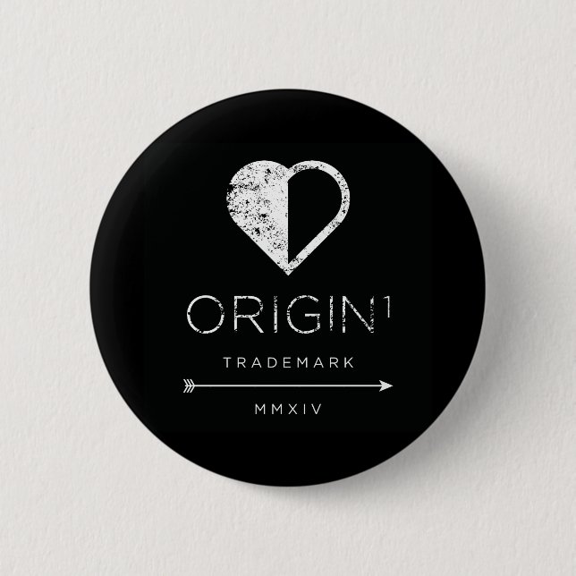 Macaron Rond 5 Cm Boutons Origin1 (Devant)