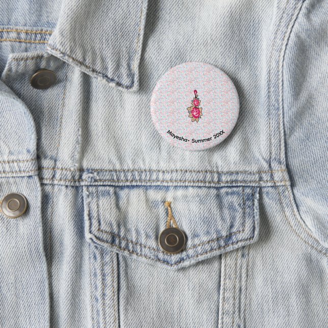 Macaron Rond 5 Cm Boutons personnalisés | Conception d'action et de  (En situation)