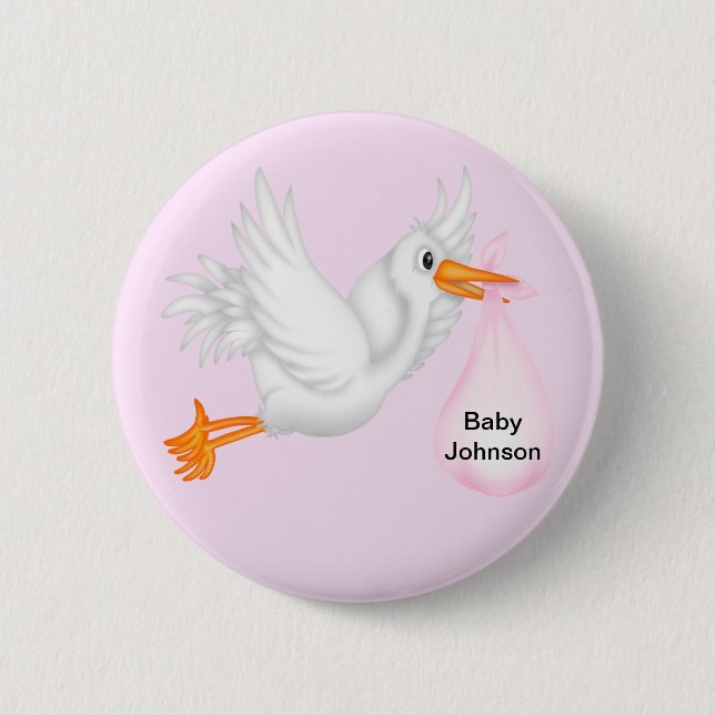 Macaron Rond 5 Cm Boutons Pour Filles (Devant)