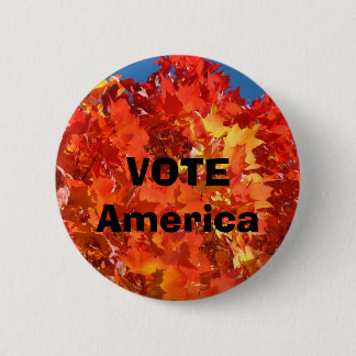 Macaron Rond 5 Cm Boutons VOTER Amérique Élections Coutume politique