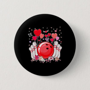 Macaron Rond 5 Cm Bowling Mignon Ll Saint-Valentin Cœur Amoureux Jou