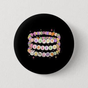 Macaron Rond 5 Cm Bracelet d'amitié Pâques Lapin de Pâques Œuf