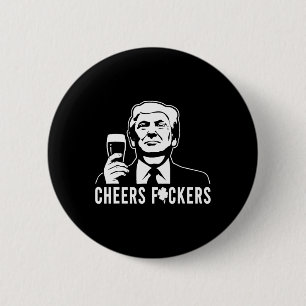 Macaron Rond 5 Cm Bravo à Donald Trump Jour de la Saint Patrick pour