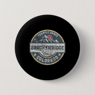 Macaron Rond 5 Cm Breckenridge Colorado Tenmile Range Rocky Mountain