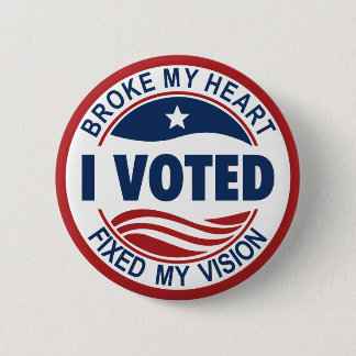 MACARON ROND 5 CM BROKE MY HEART FIXED MY VISION