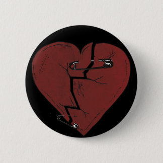 Macaron Rond 5 Cm BrokenHeart