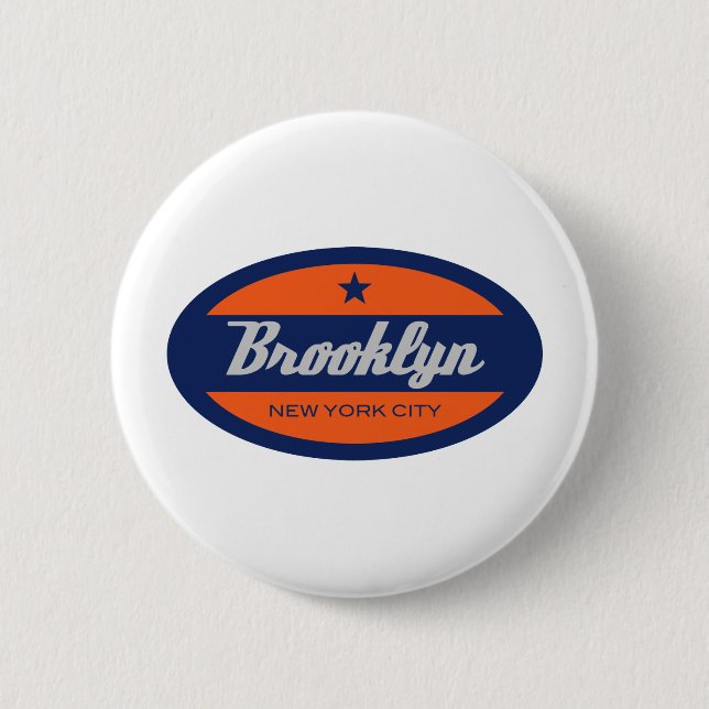 Macaron Rond 5 Cm *Brooklyn (Devant)
