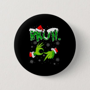 Macaron Rond 5 Cm Bruh 67 Six Seven 6 7 Mème de Noël Drôle Gen Alp