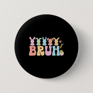 Macaron Rond 5 Cm Bruh Mème Drôle Dire Bro Salutation Ados garçons E