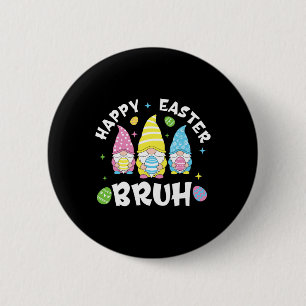 Macaron Rond 5 Cm Bruh Pâques Jour Funny Lapin Lapin Joyeux Gn Pâque