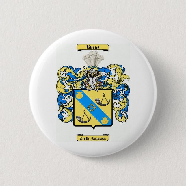 Macaron Rond 5 Cm brûlures (Ecosse) (Devant)
