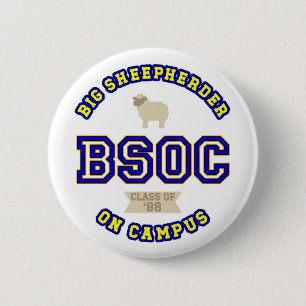 Macaron Rond 5 Cm BSOC - Parfait pour les étrangers