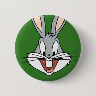 Macaron Rond 5 Cm BUGS BUNNY™ Smiling Face
