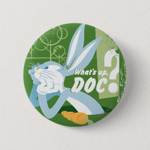 Macaron Rond 5 Cm BUGS BUNNY™ What's Up, Doc ?