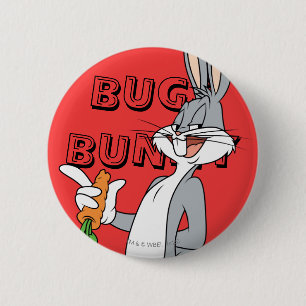 Macaron Rond 5 Cm BUGS BUNNY™ With Carrot
