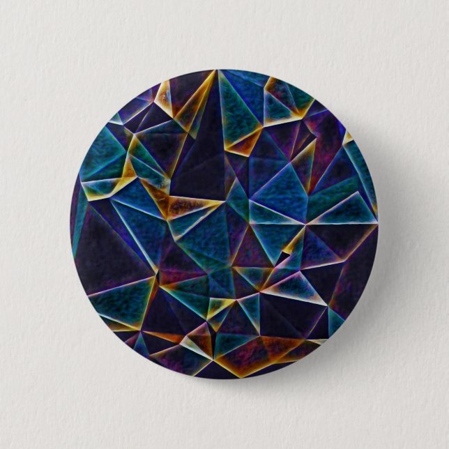 Macaron Rond 5 Cm Bulles cassées (Devant)