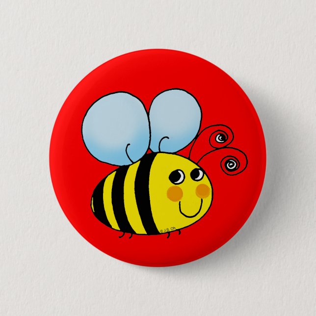 Macaron Rond 5 Cm Bumble bebe (Devant)