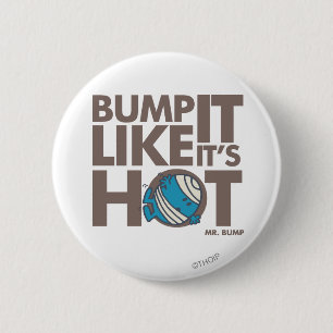 Macaron Rond 5 Cm Bump It Like It's Hot Version 2