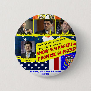 Macaron Rond 5 Cm BUPKISS ! - Bouton