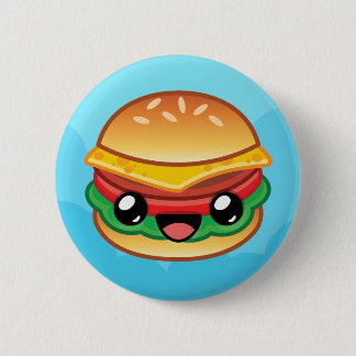 Macaron Rond 5 Cm Burger Happy Jump