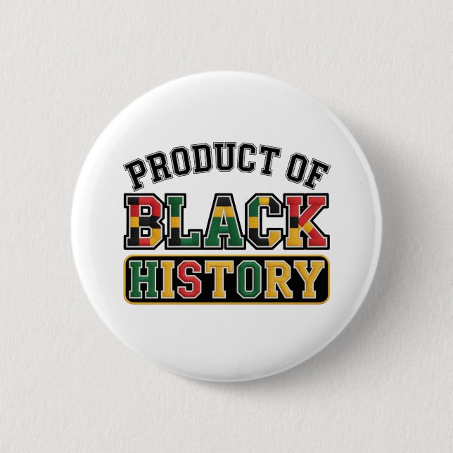 Macaron Rond 5 Cm Button-Black History Month Button Set (Devant)