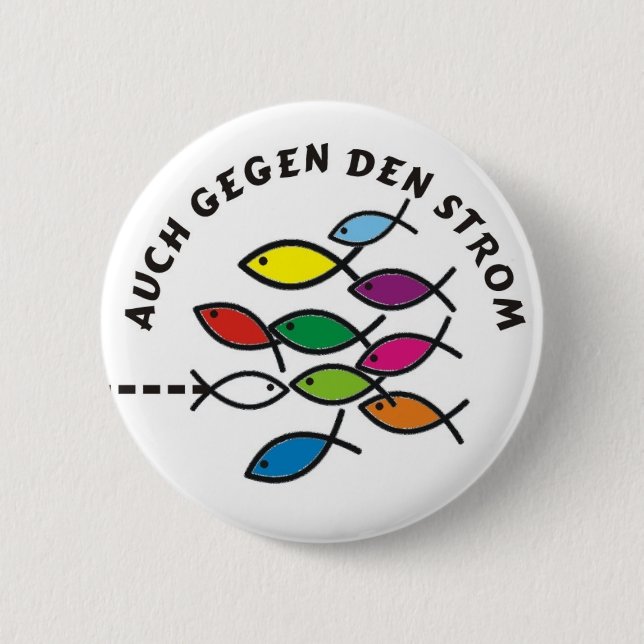 Macaron Rond 5 Cm Button contre l'électricité (Devant)