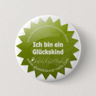 Macaron Rond 5 Cm Button des enfants chanceux
