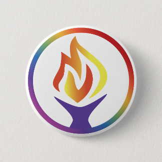 Macaron Rond 5 Cm Button with UUCF Logo