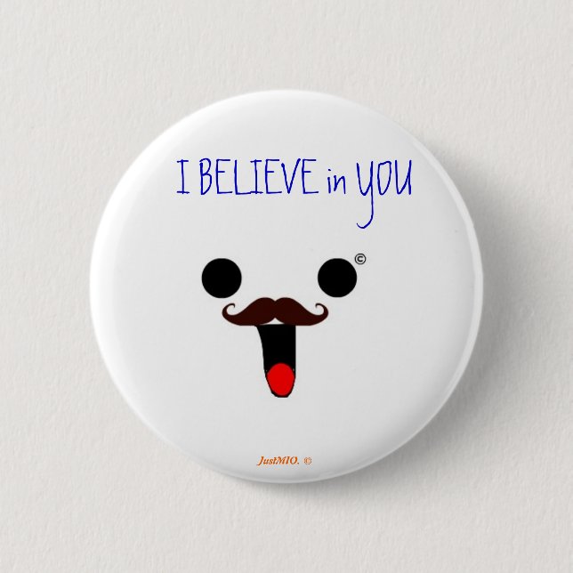 Macaron Rond 5 Cm ButtonBud. © (Devant)