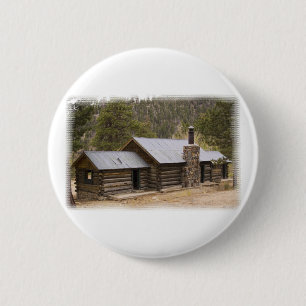 Macaron Rond 5 Cm Cabine de Coon Creek
