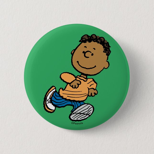 Macaron Rond 5 Cm cacahuètes | Franklin Running (Devant)