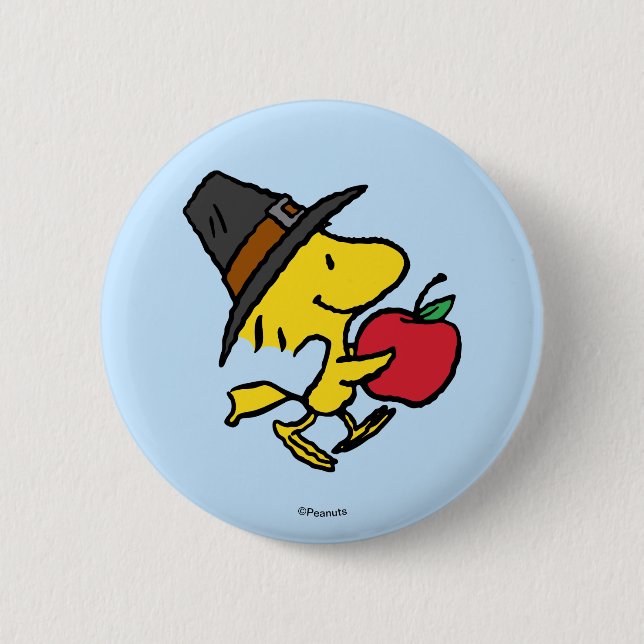 Macaron Rond 5 Cm cacahuètes | Pèlerin des bois (Devant)