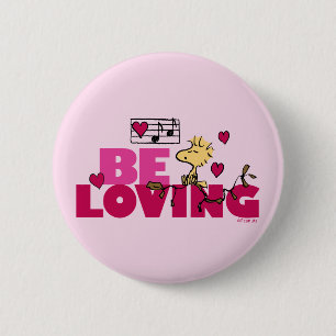 Macaron Rond 5 Cm cacahuètes   Saint Valentin   Woodstock Be Love