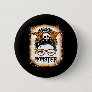 Macaron Rond 5 Cm Cadeau de fête de costume d'Halloween de maman drô