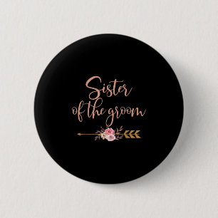 Macaron Rond 5 Cm Cadeau de fête prénuptiale de la sœur du marié Mar