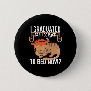 Macaron Rond 5 Cm Cadeau de fin d'études   Je suis diplômé puis-je r