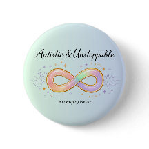 Cadeau de symbole d'infini pastel autistique impar