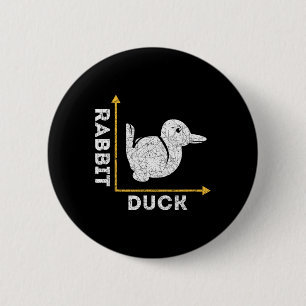 Macaron Rond 5 Cm Cadeau drôle pour amateur d'animaux Canard ou L'il