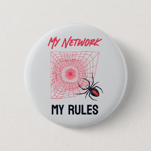 Macaron Rond 5 Cm Cadeau humoristique pour l'administrateur du résea