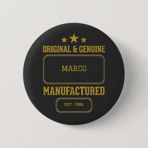 Macaron Rond 5 Cm Cadeau Original & Véritable Anniversaire