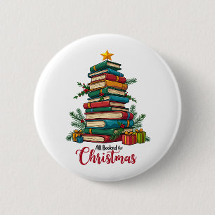 Macaron Rond 5 Cm Cadeau pour l'enseignant Tous réservés pour Noël