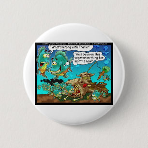 Macaron Rond 5 Cm Cadeaux de dessin animé décalés et drôles de piran