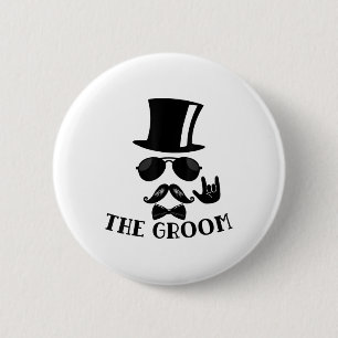 Macaron Rond 5 Cm Cadeaux de garçons d'honneur pour l'enterrement de