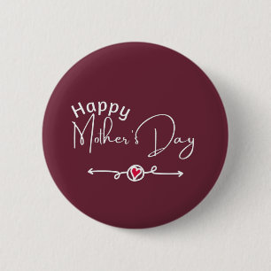Macaron Rond 5 Cm Cadeaux de la Fête des mères