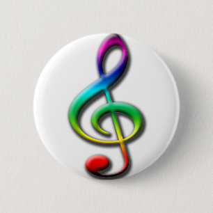 Macaron Rond 5 Cm Cadeaux de musique !