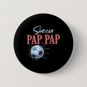 Macaron Rond 5 Cm Cadeaux de Pap Pap de football pour la fête des pè