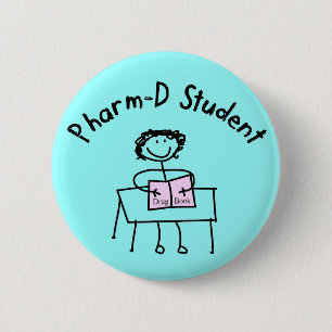 Macaron Rond 5 Cm Cadeaux d'étudiant de pharmacie de PharmD