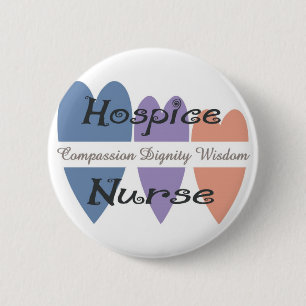 Macaron Rond 5 Cm Cadeaux d'infirmière d'hospice