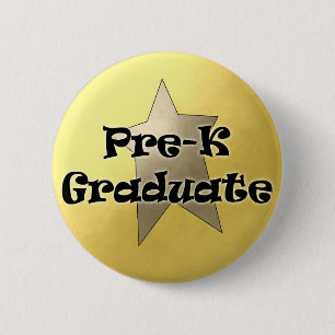 Macaron Rond 5 Cm Cadeaux d'obtention du diplôme de Pre-K