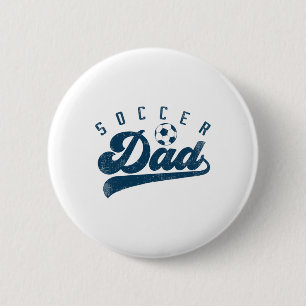 Macaron Rond 5 Cm Cadeaux Papa Foot pour la Fête des Pères